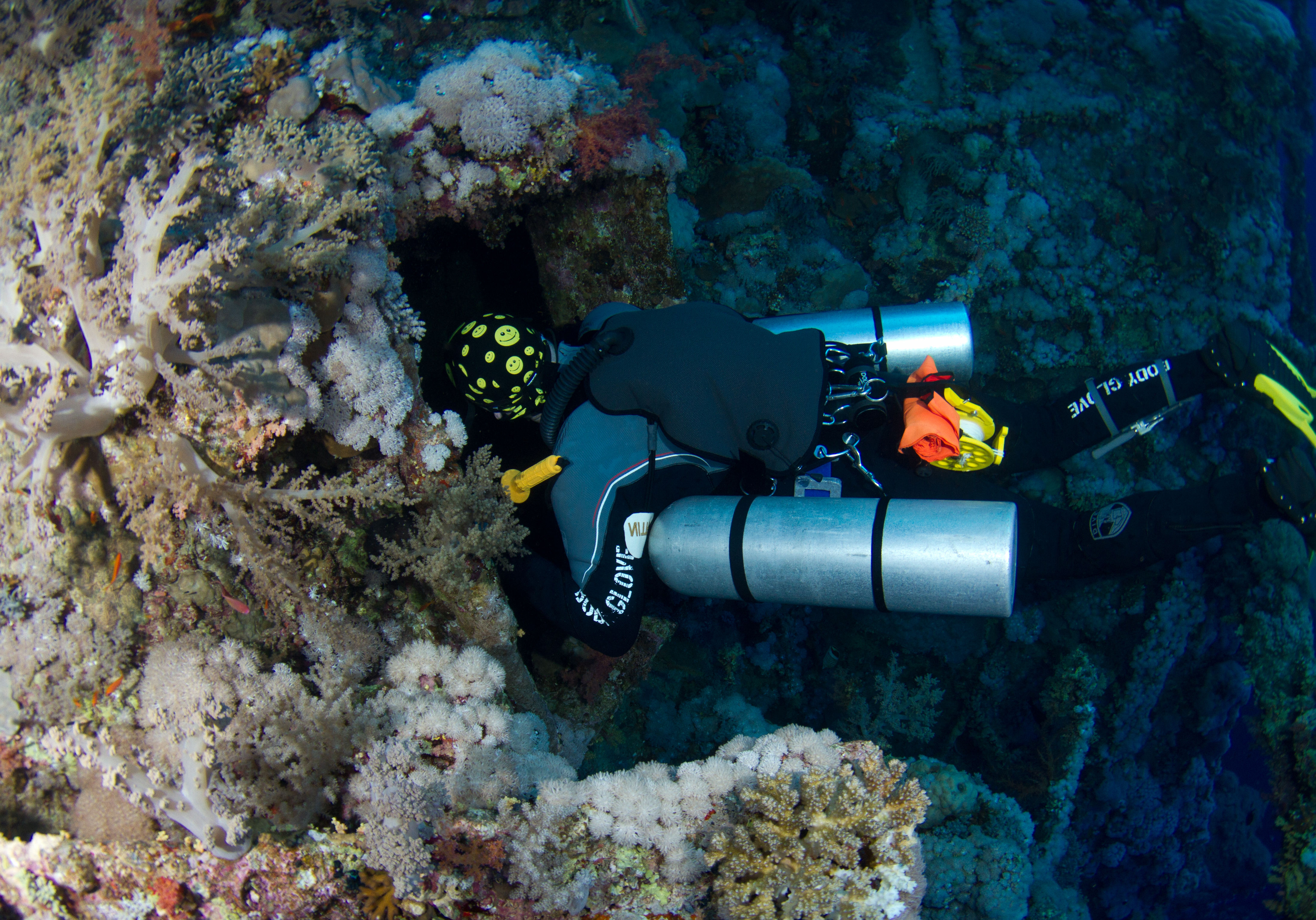 Sidemount cylinder hire: 12L Steels